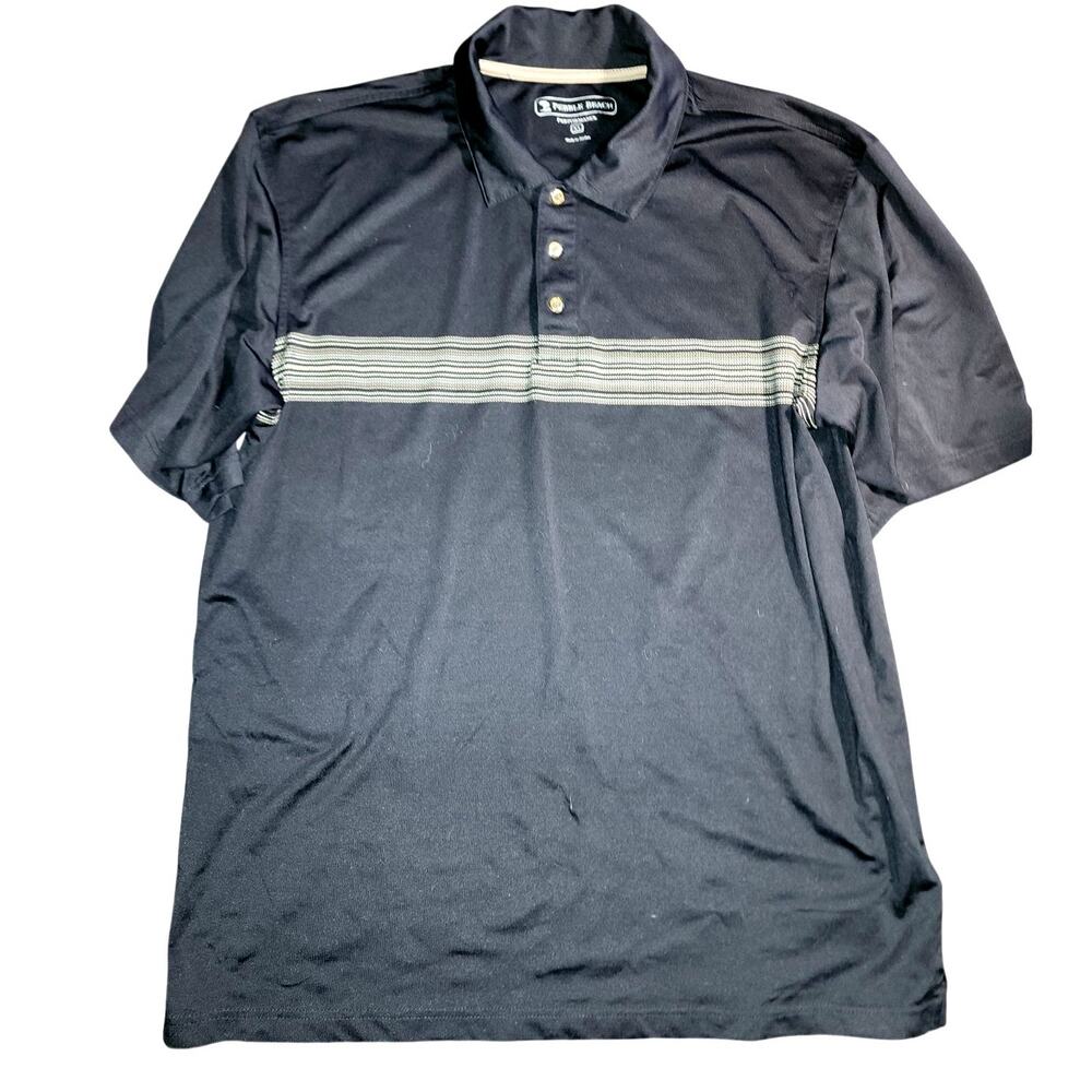 Pebble Beach Men's Short Sleeve Polo Shirt Size XL
